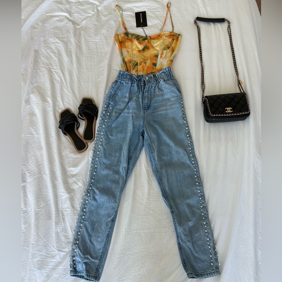 Orange corset top - Picture 2 of 3